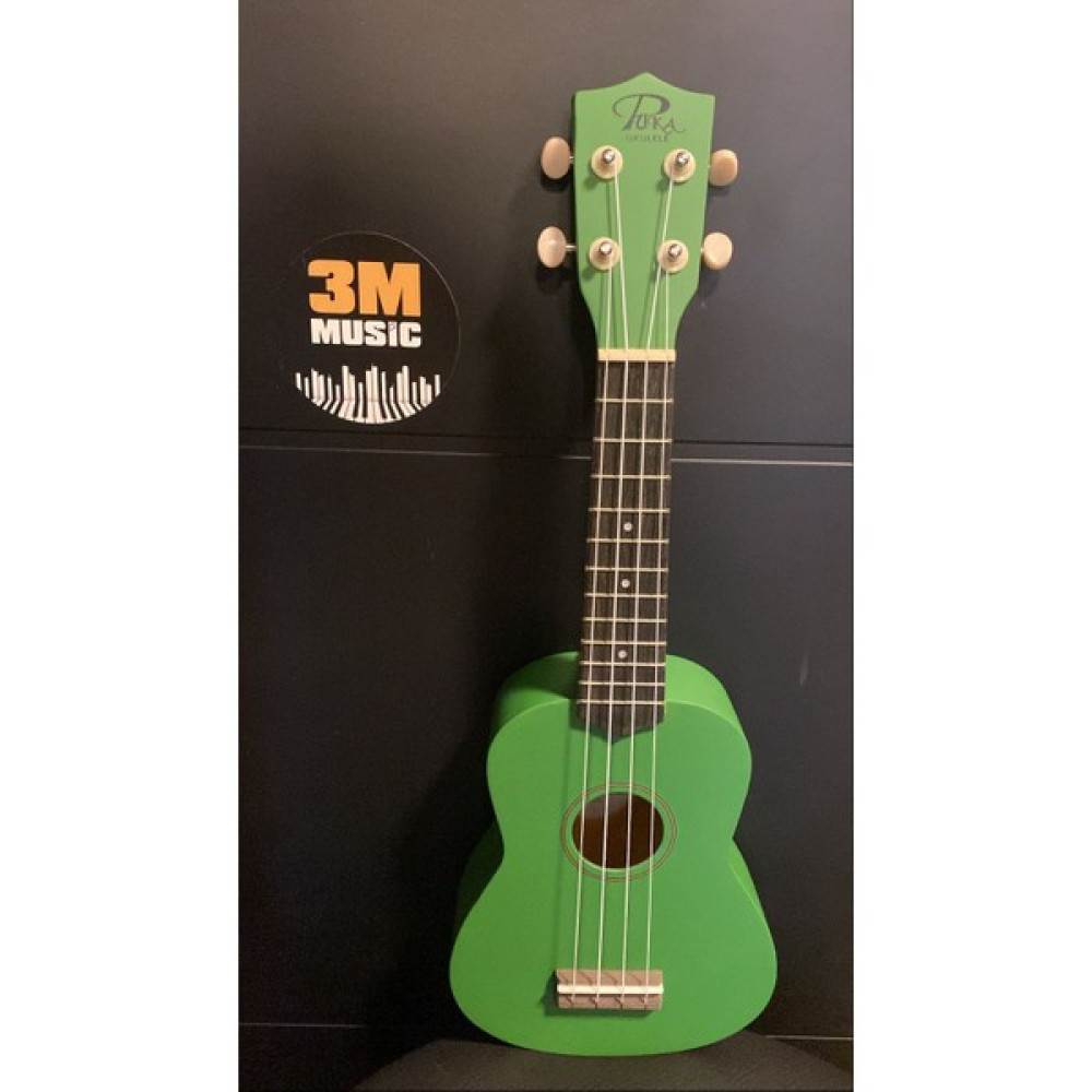 Puka Soprano Ukulele Renkli Ukulele - Yeşil Telli Çalgılar Fiyatı