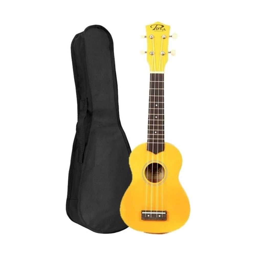 Puka UK-21YW Soprano Ukulele Sarı Kılıf Hediye Telli Çalgılar Fiyatı