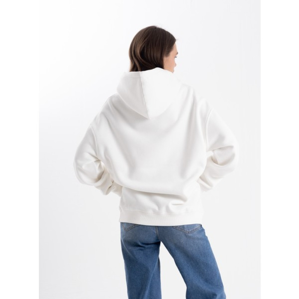 Pull The Hood Unisex Oversize Brooklyn New York Baskılı Kapşonlu Sweatshirt Bayan Sweatshirt Fiyatı