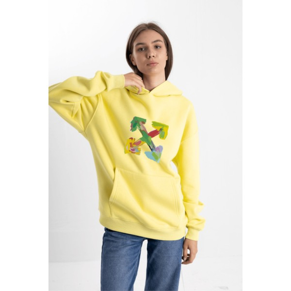Pull The Hood Unisex Oversize Four Kapüşonlu Sweatshirt Bayan Sweatshirt Fiyatı