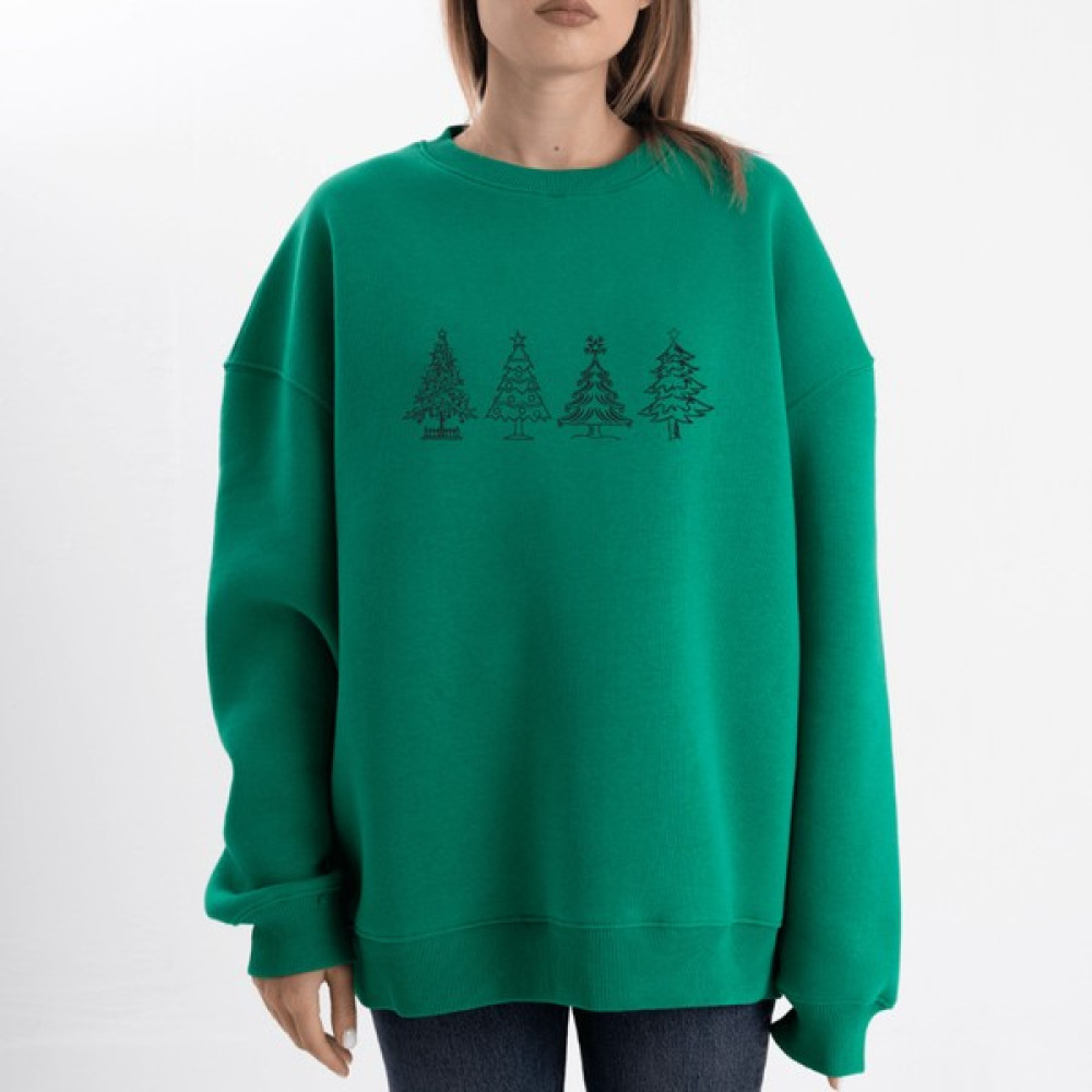 Pull The Hood Unisex Oversize Ho Ho On Sweatshirt Bayan Sweatshirt Fiyatı