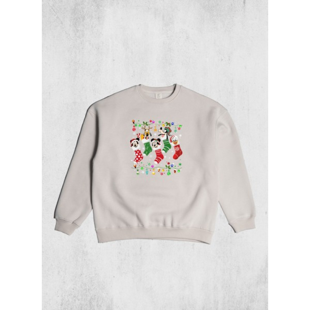 Pull The Hood Unisex Oversize Mickey Sweatshirt Bayan Sweatshirt Fiyatı