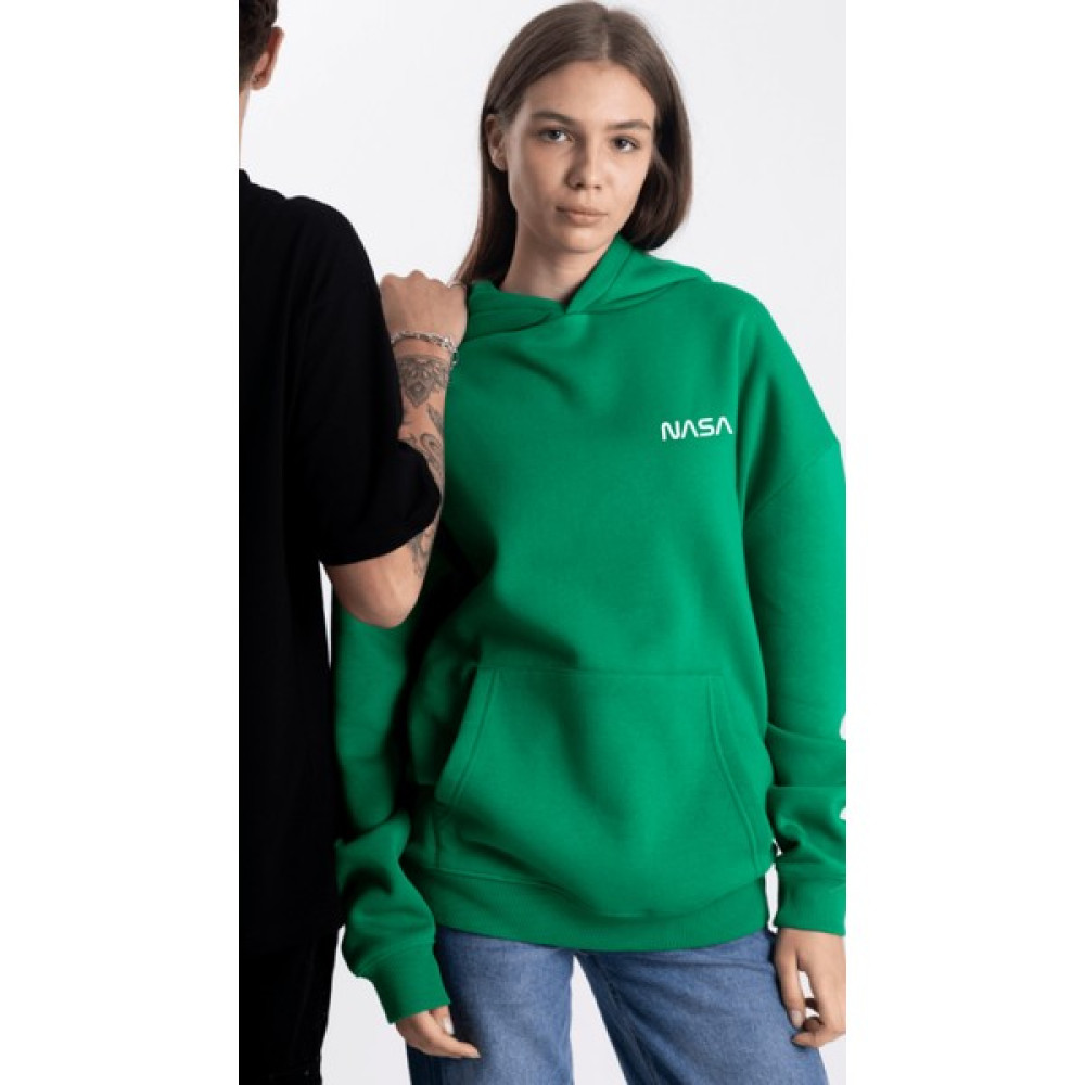 Pull The Hood Unisex Oversize Nasa Kapüşonlu Sweatshirt Bayan Sweatshirt Fiyatı