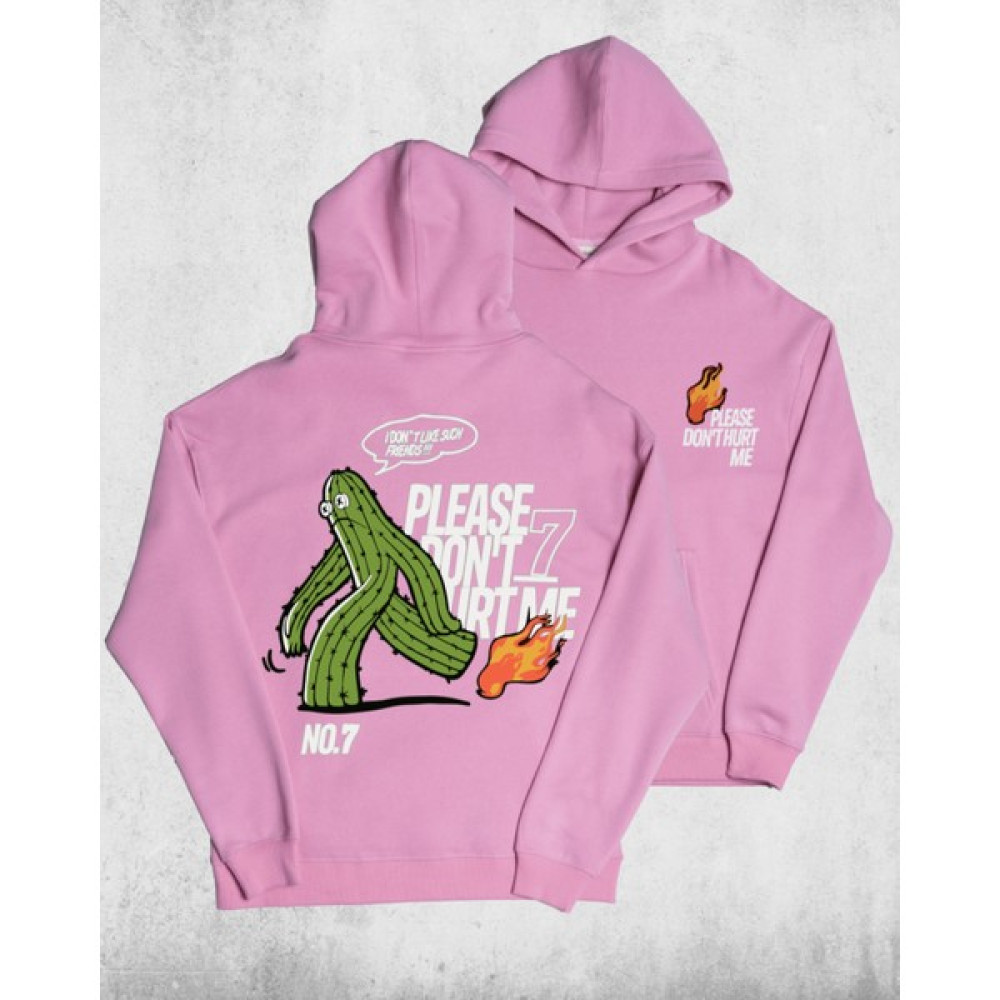 Pull The Hood Unisex Oversize No7 Kapüşonlu Sweatshirt Bayan Sweatshirt Fiyatı