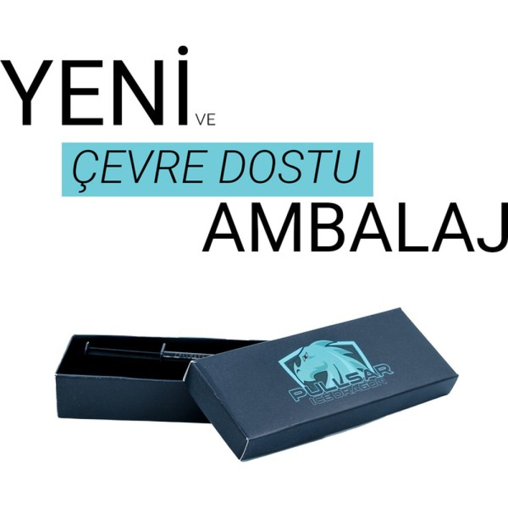 Pullsar Icedragon® Pullwark™ Metal Series™ 128W/M-K Sıvı Soğutma/Likit Metal/Sıvı Metal - 3gr Soğutucular Fiyatı