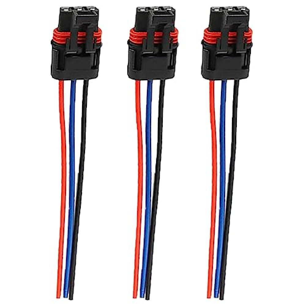 Pulse Bus Bar Power Plug Pigtail Connector for Polaris Ranger XP 1000 / RZR/Pro RS1 General 2018 2019 2020 2021 Pulse Plug Bus Bar Harness Pigtail 3Pcs
