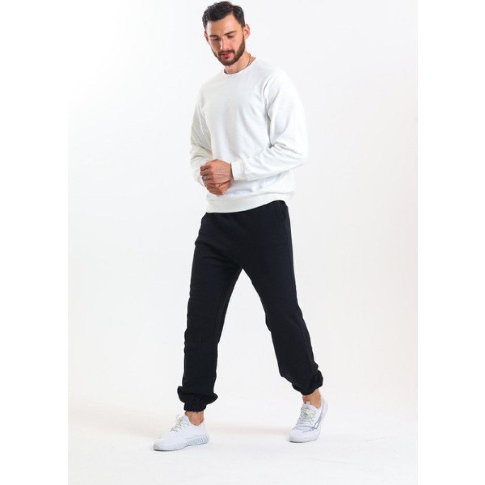 Pulur.co Ekru Parçalı Sweatshirt Erkek Sweatshirt Fiyatı