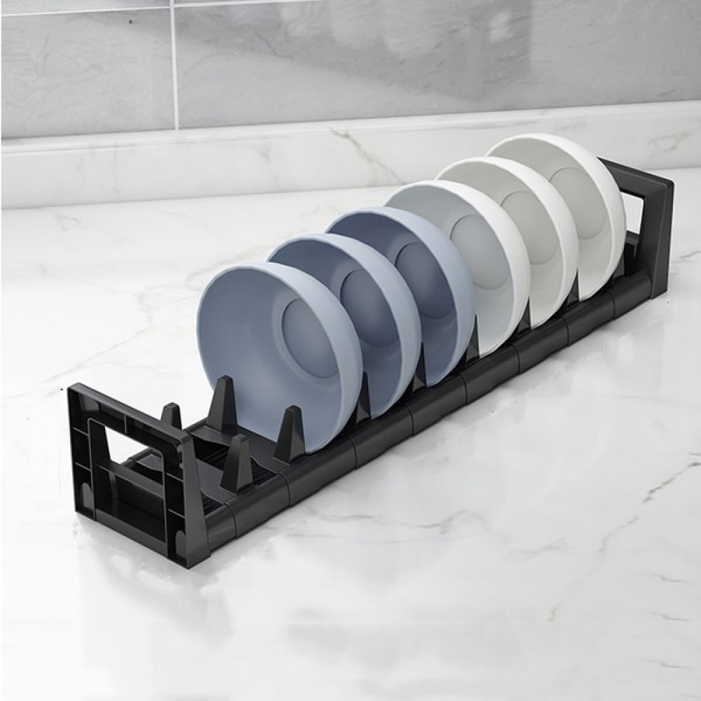 Puluz 45Cm Kase Rafı Mutfak Çekmecesi Ankastre Bulaşık Depolama Rafı Siyah ((Yurt Dışından) Duvar Rafı Fiyatı