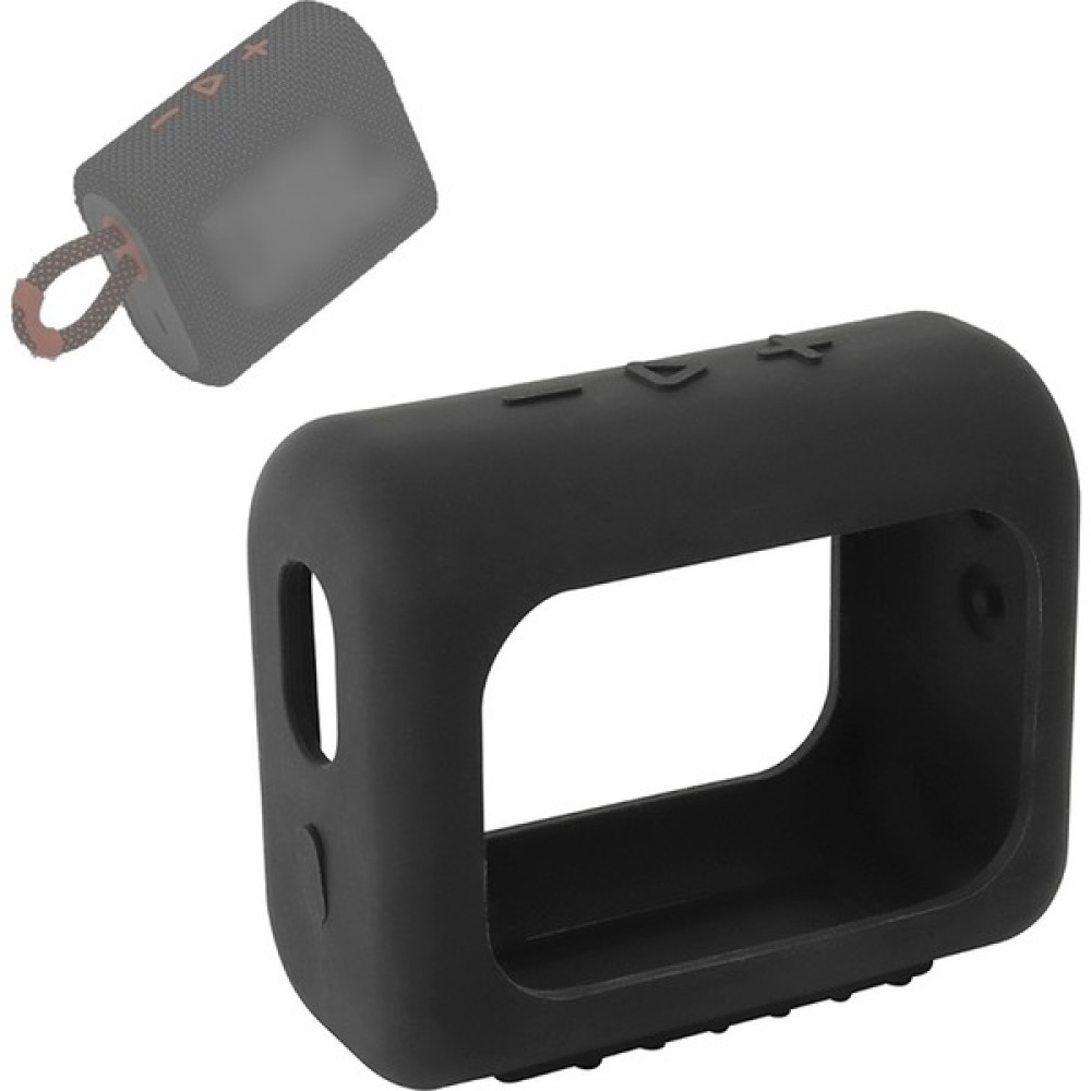 Puluz Puluz Jbl Go3 Için Karabinalı Silikon Kılıf Siyah (Yurt Dışından) Stüdyo ve Sahne Ekipmanları Fiyatı