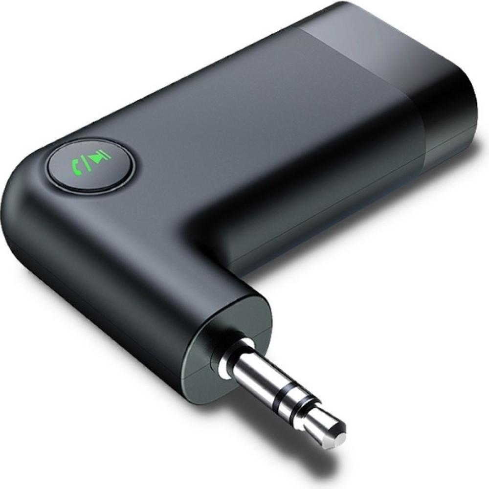 Puluz S-18 Car Aux Ses Adaptörü Wiress Bluetooth 5.0 Alıcı - Siyah (Yurt Dışından) Cep Telefonu Araç Kiti Fiyatı