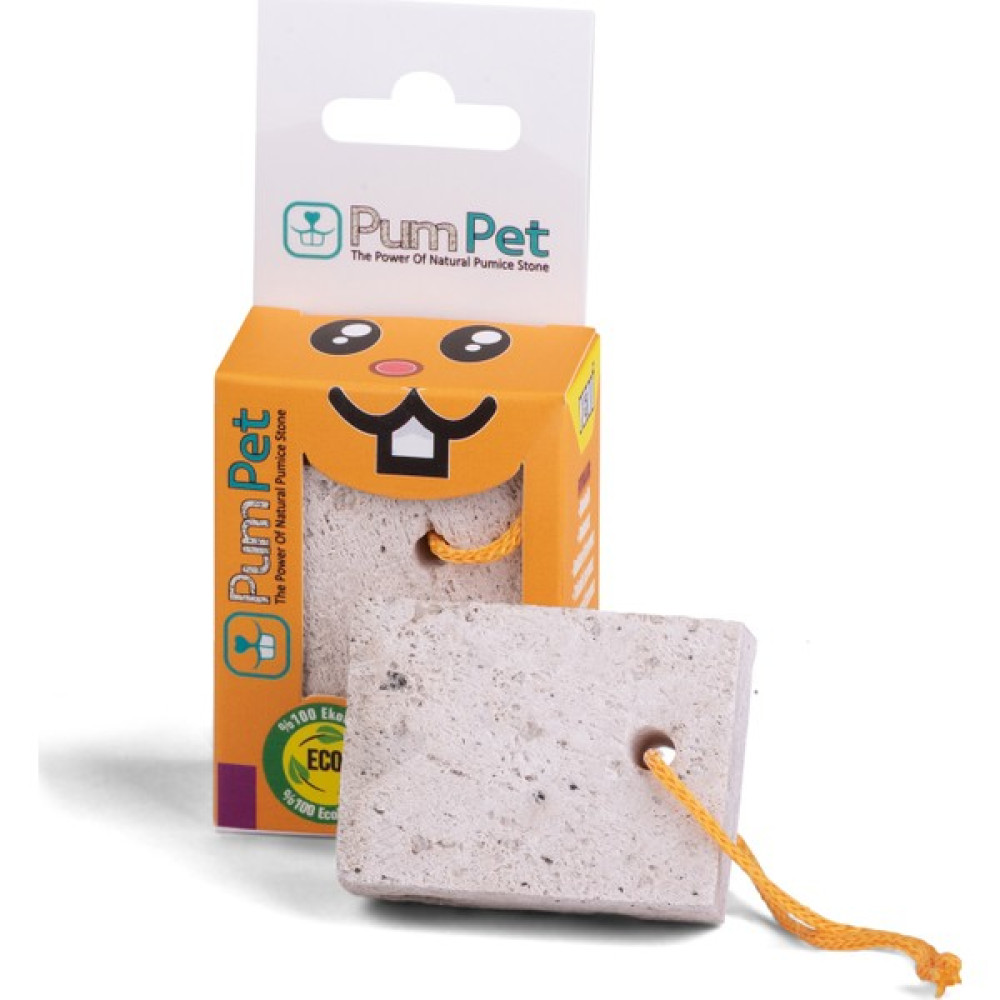 Pum Pet Ginepig - Hamster - Tavşan Kemirgen Taşı %100 Doğal Ponza Kemirme Taşı Evcil Hayvan Ürünleri Fiyatı