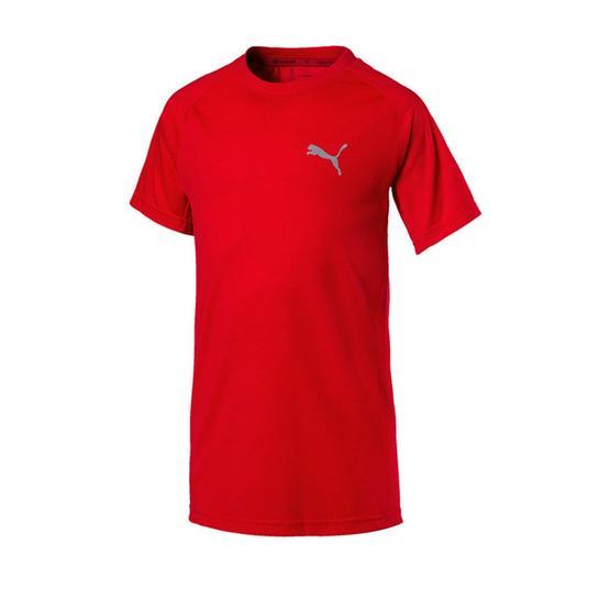 Puma Evostripe Kırmızı Erkek Çocuk T-shirt