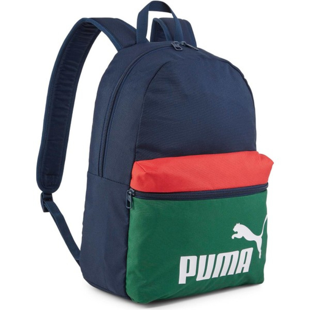Puma Phase Sırt Çantası Colorbl Lacivert Yeşil Kırmızı Unisex Sırt Çantası Fiyatı