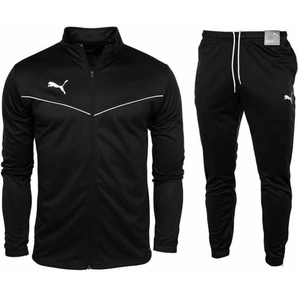 Puma Team Rise Drycell Raşel Kumaş Erkek Eşofman Takım PMR2000 Siyah Erkek Eşofman Fiyatı