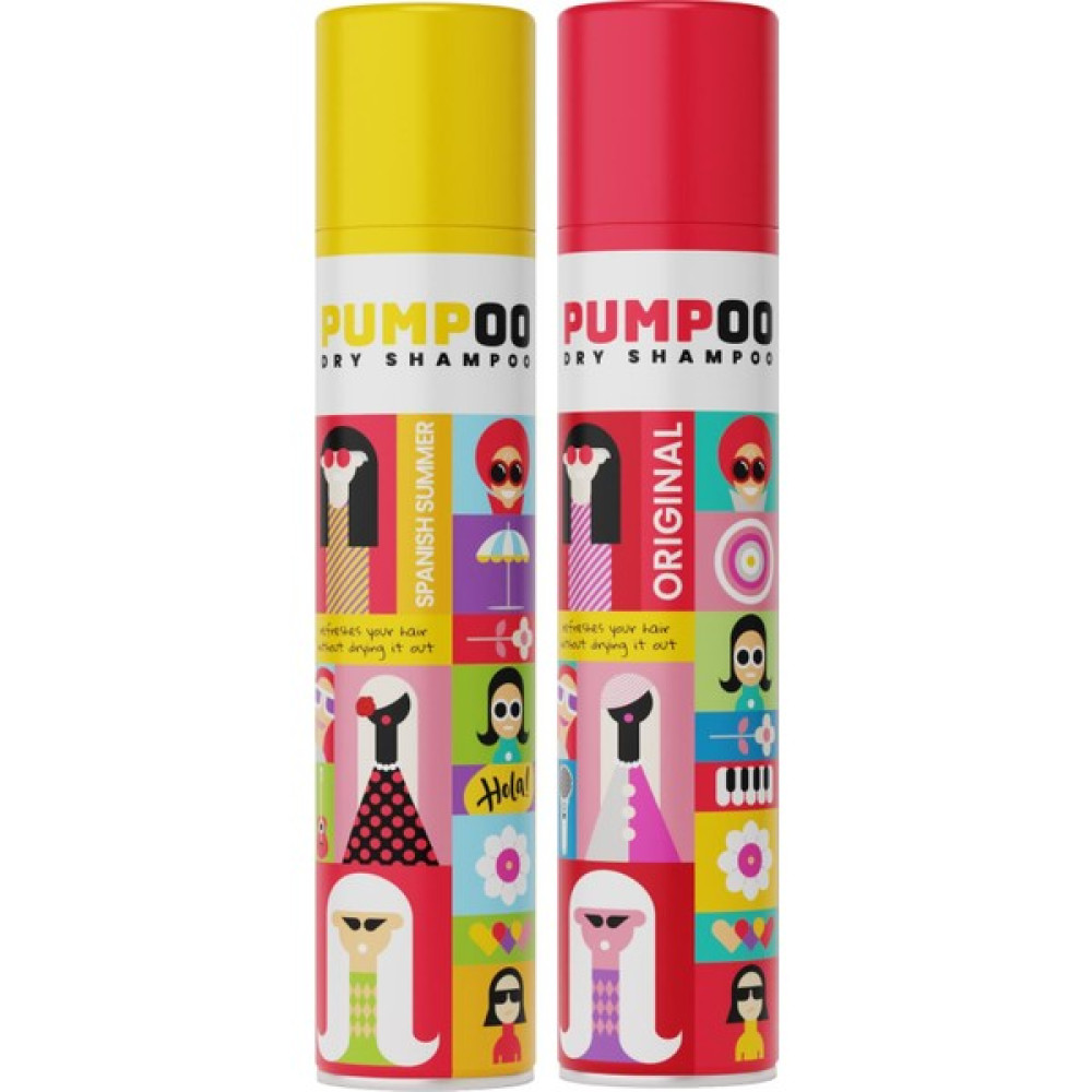 Pumpoo Kuru Şampuan + Kuru Şampuan Spanish Summer 200 ml Şampuan ve Saç Kremi Fiyatı