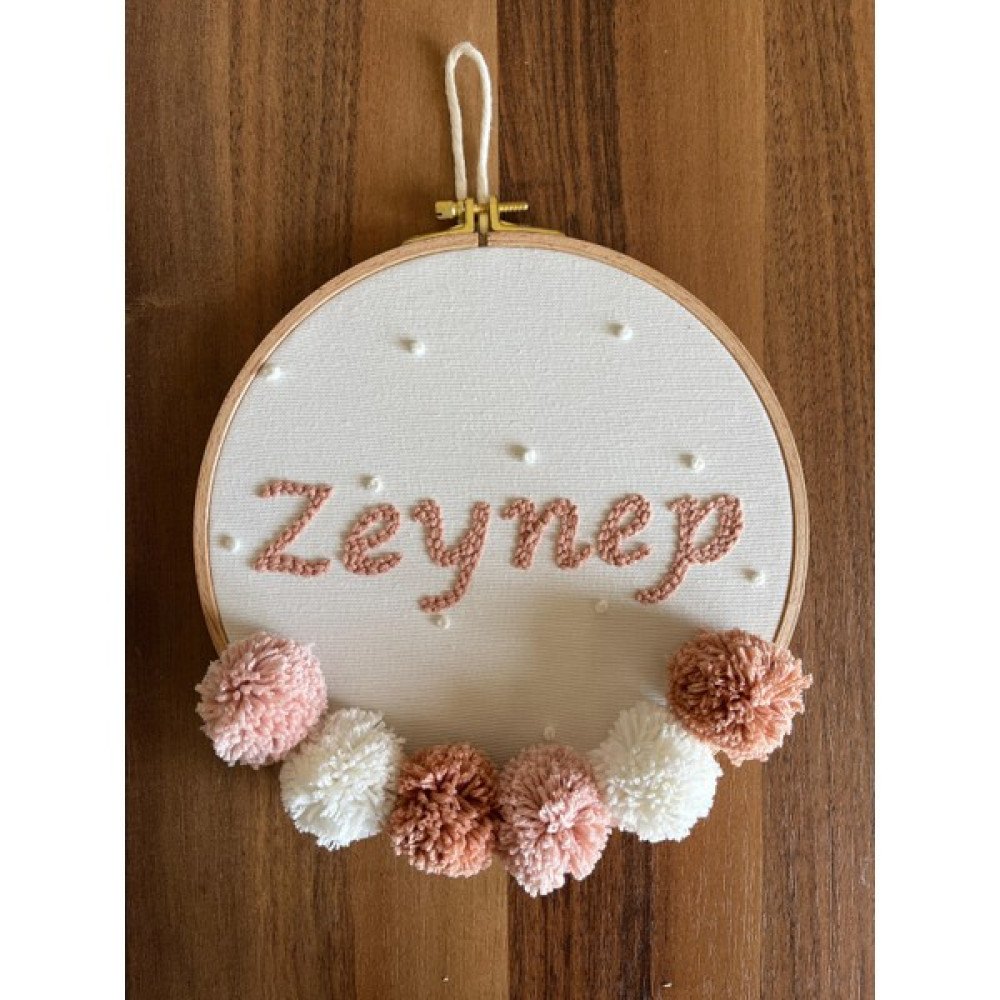 Punch Passion Bebek/Çocuk Odası Kapı Süsü Hastane Odası Kapı Süsü Baby Showerpunch Nakışbebek Hediyelik-275 cm - Krem Rengi - 0 - 3 Yaş Bebek Kapı Süsü Fiyatı