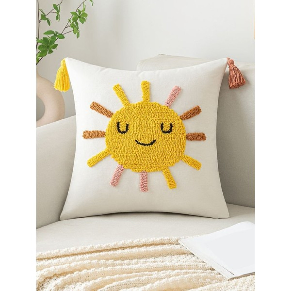 Punch Passion Punch Nakışı ile Işlenmiş Bebek/çocuk Odası Dekoratif Kırlent Kılılıfı (%100 El Işlemesi) Kırlent / Mobilya Yastığı Fiyatı