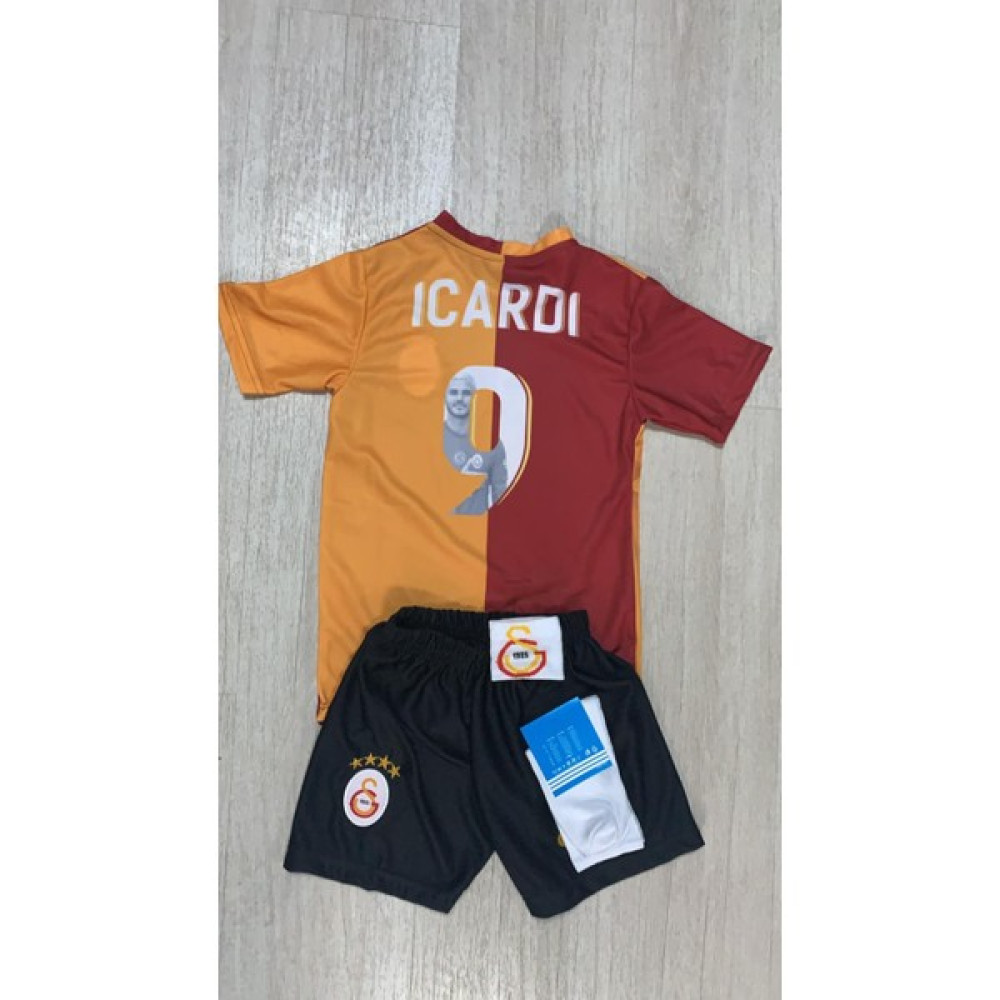 Pupa Yelken 4 Lü Set Özel Tasarım 2023/2024 Yeni Sezon Taraftar Çocuk Resimli Forması Icardi Futbol Malzemeleri Fiyatı