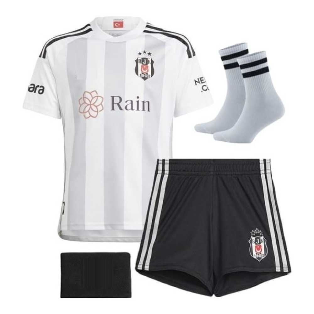 Pupa Yelken Beşiktaş 23-24 Yeni Sezon Beyaz Futbol Çocuk Forması 4lü Set Futbol Malzemeleri Fiyatı