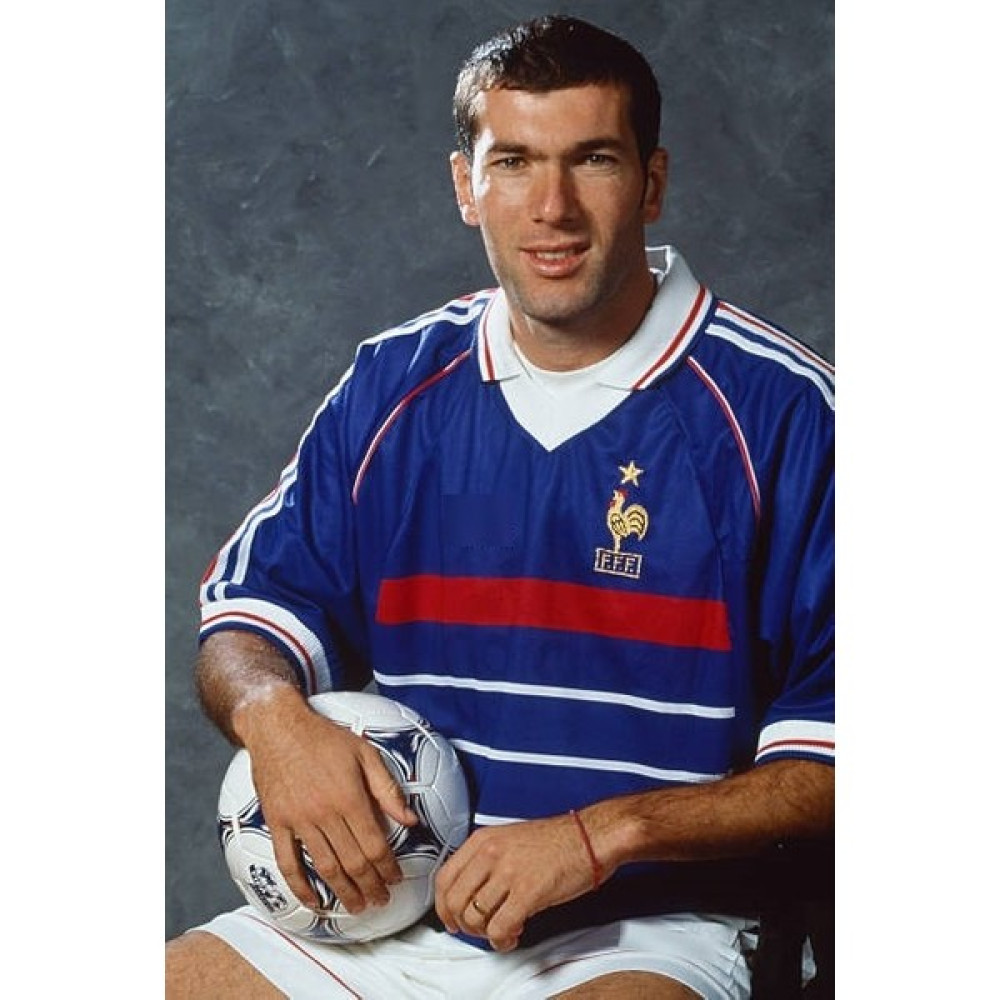 Pupa Yelken Fransa Milli Takımı 98 Dünya Kupası Zinedine Zidane Nostalji Forması Futbol Malzemeleri Fiyatı