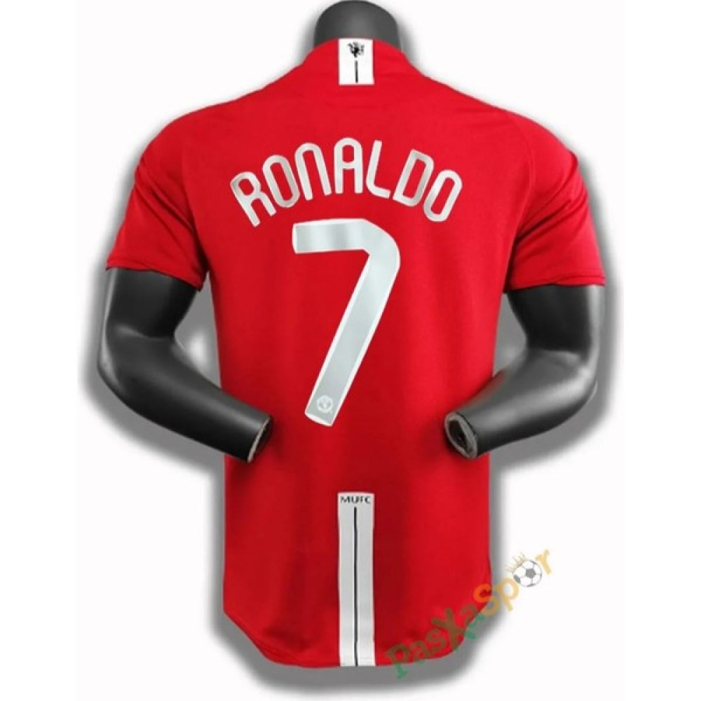 Pupa Yelken Manchester United 2008 Moskova Şampiyonlar Ligi Finali Cristiano Ronaldo Kısa Kol Forması Futbol Malzemeleri Fiyatı