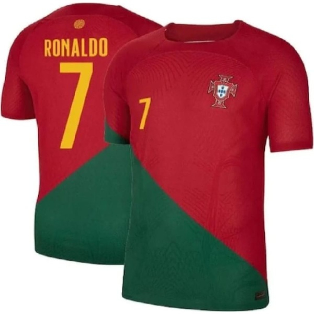 Pupa Yelken Ronaldo Portekiz Milli Takımı Kırmızı Yeni Sezon Forması / Cr7 Portekiz Futbol Malzemeleri Fiyatı
