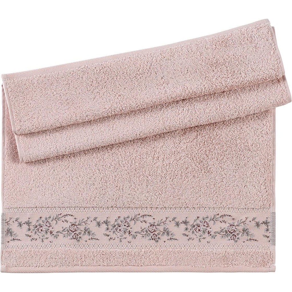 Pupilla Collection Rönesans Bambu 50*90 Tekli Yüz Havlusu - Pudra - 50 x 90 cm El / Yüz Havlusu Fiyatı