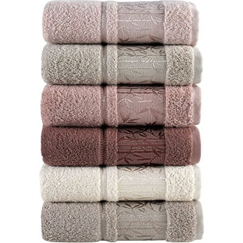 Pupilla Collection Single 6'Lı Pvc El Havlusu - - Renkli - 50 x 90 cm Banyo Havlusu Fiyatı