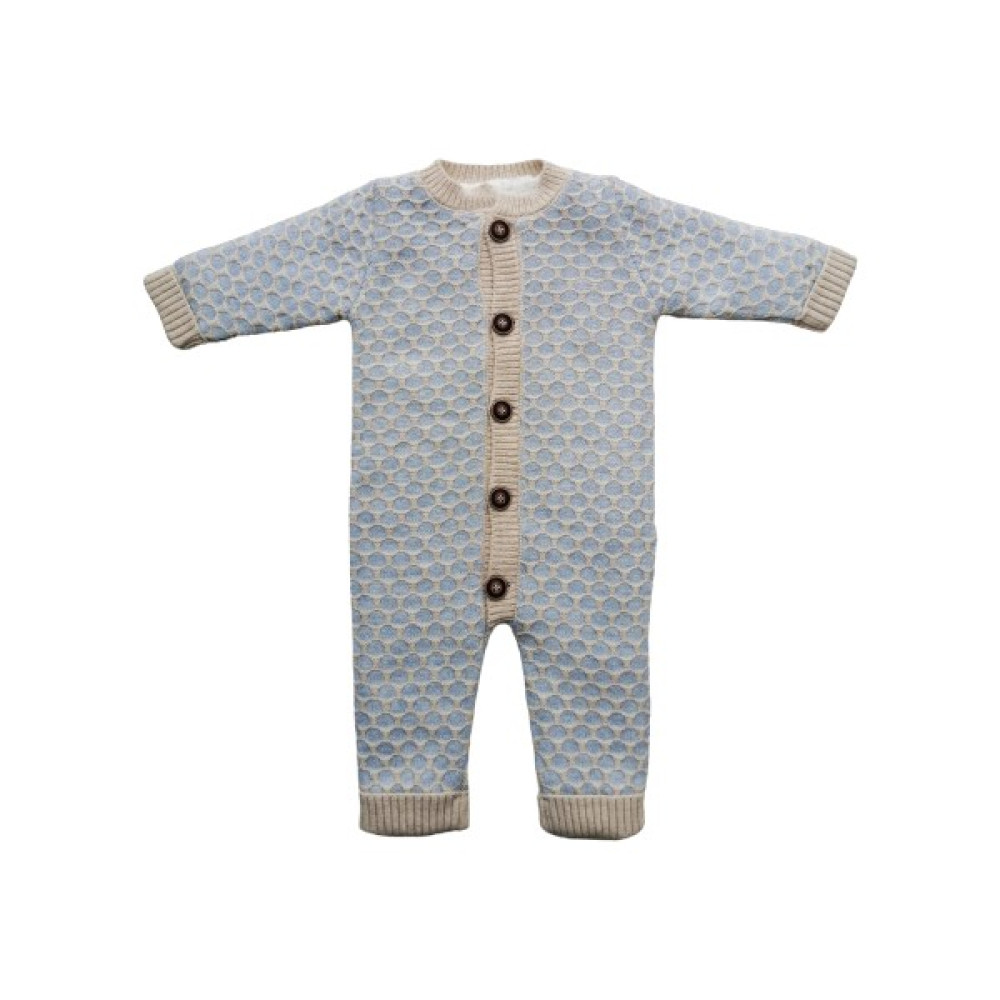 Puppis Baby Petek Örgü Welsoft Triko Tulum Bebek Tulumu Fiyatı