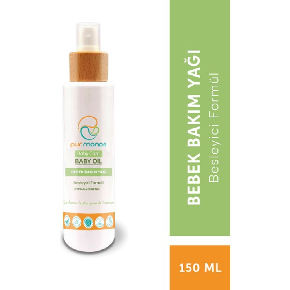 Pur Monde Doğal Bebek Yağı , Bakım ve Masaj Yağı E Vitaminli Bebek Bakım Fiyatı