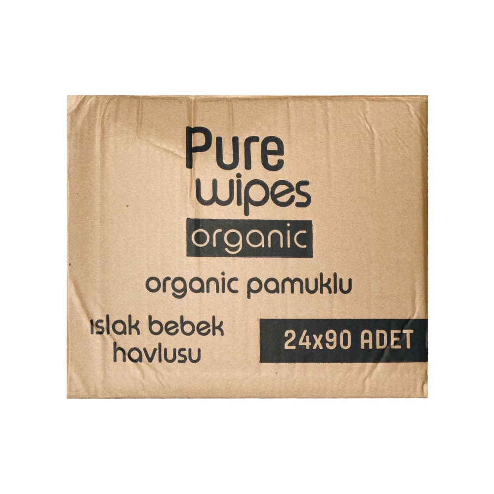 Pure Baby Islak Mendil 90'lı Pamuklu