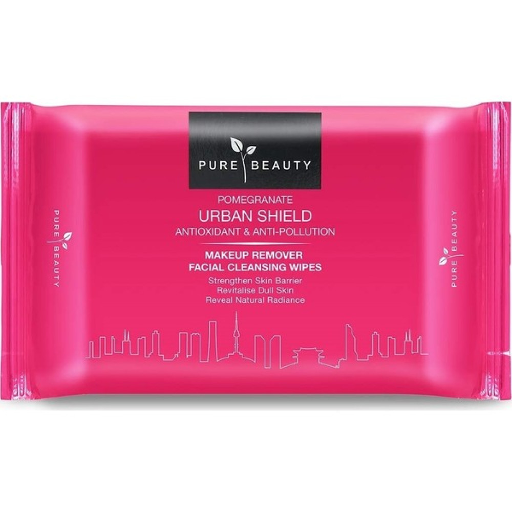 Pure Beauty Pomegranate Urban Shield Makyaj Temizleme Mendili 20 Adet Makyaj Temizleyicileri Fiyatı
