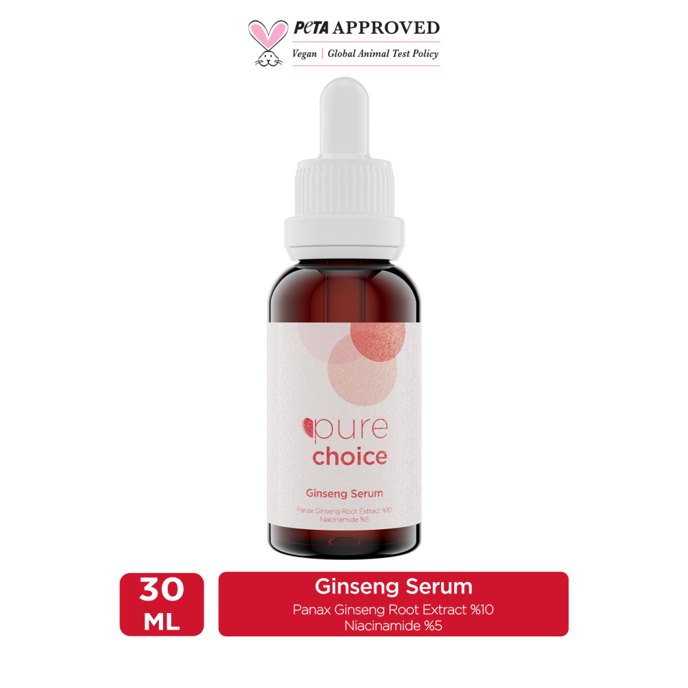 Pure Choice Ginseng Serum 30 Ml (panax Ginseng Root Extract %10 + Niacinamide %5) Cilt ve Yüz Bakımı Fiyatı