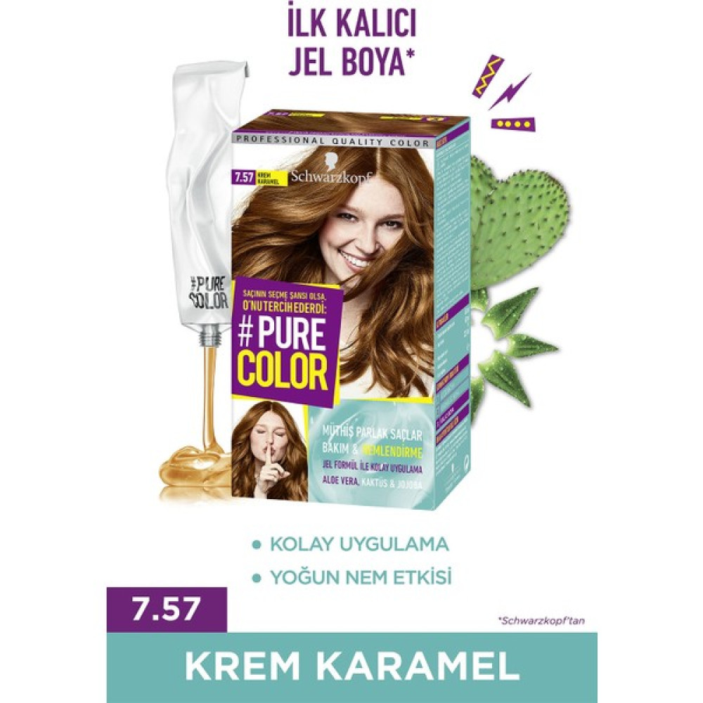 Pure Color 7-57 Krem Karamel Saç Boyası Fiyatı
