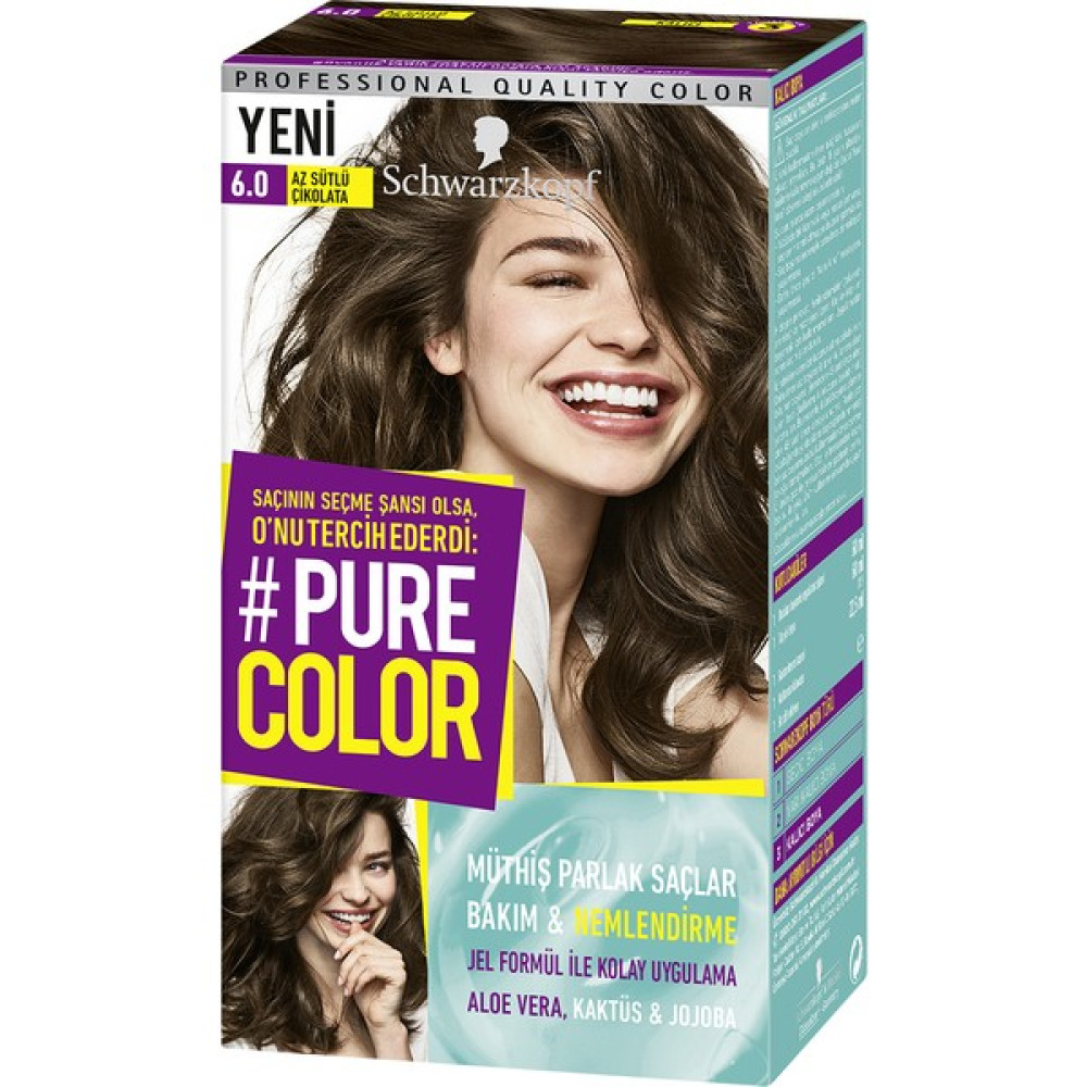 Pure Color Saç Boyası 6-0 Az Sütlü Çikolata Saç Boyası Fiyatı