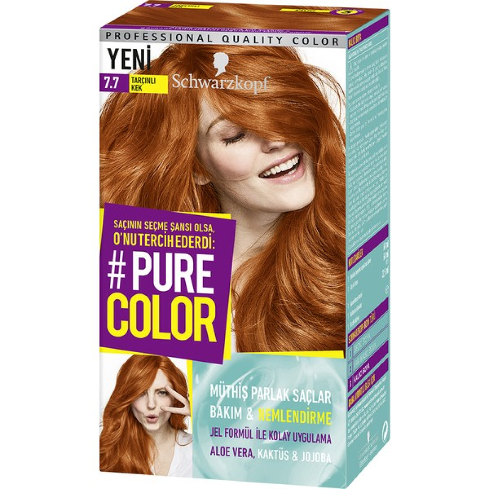 Pure Color Saç Boyası 7-7 Tarçınlı Kek Saç Boyası Fiyatı