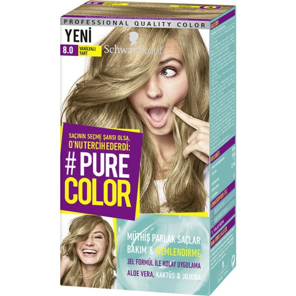 Pure Color Saç Boyası 8-0 Vanilyalı Tart Oto Boyaları Fiyatı