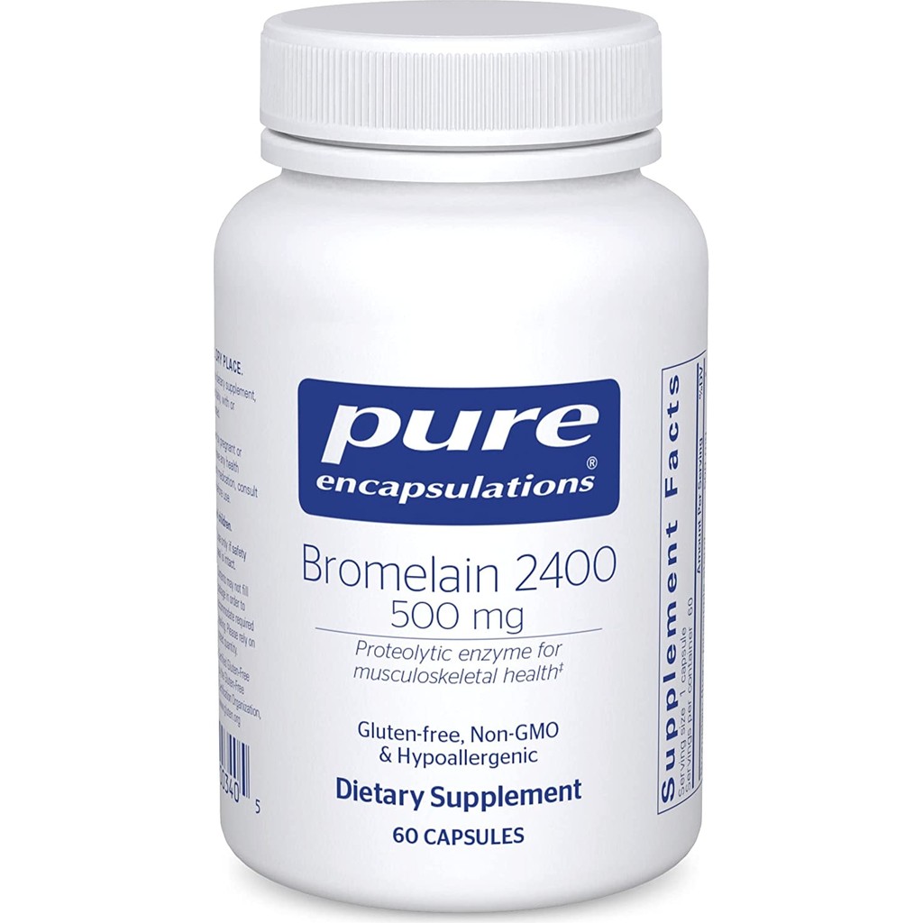 Pure Encapsulations Bromelain 500 mg 60 Vegetarian Kapsül Hypoallergenic Diğer Fiyatı