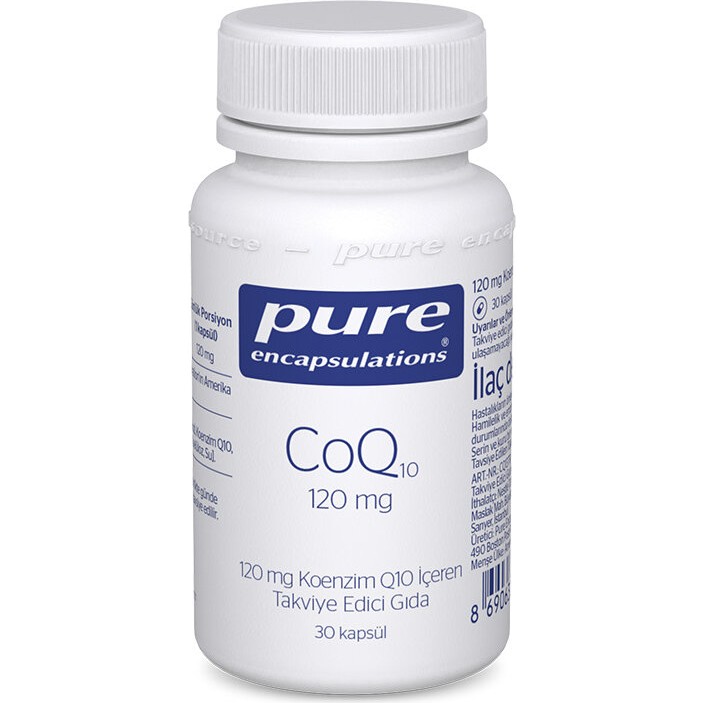 Pure Encapsulations Coenzyme Q10 120 Mg 30 Kapsül Diğer Fiyatı