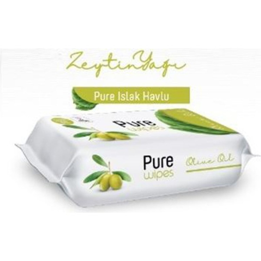 Pure Islak Havlu Zeytinyağlı Bebek Bakım Fiyatı
