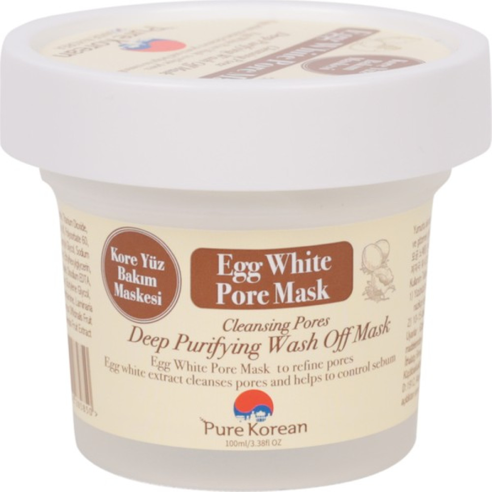 Pure Korean Egg Pore Wash-Off Mask Maskeler Fiyatı