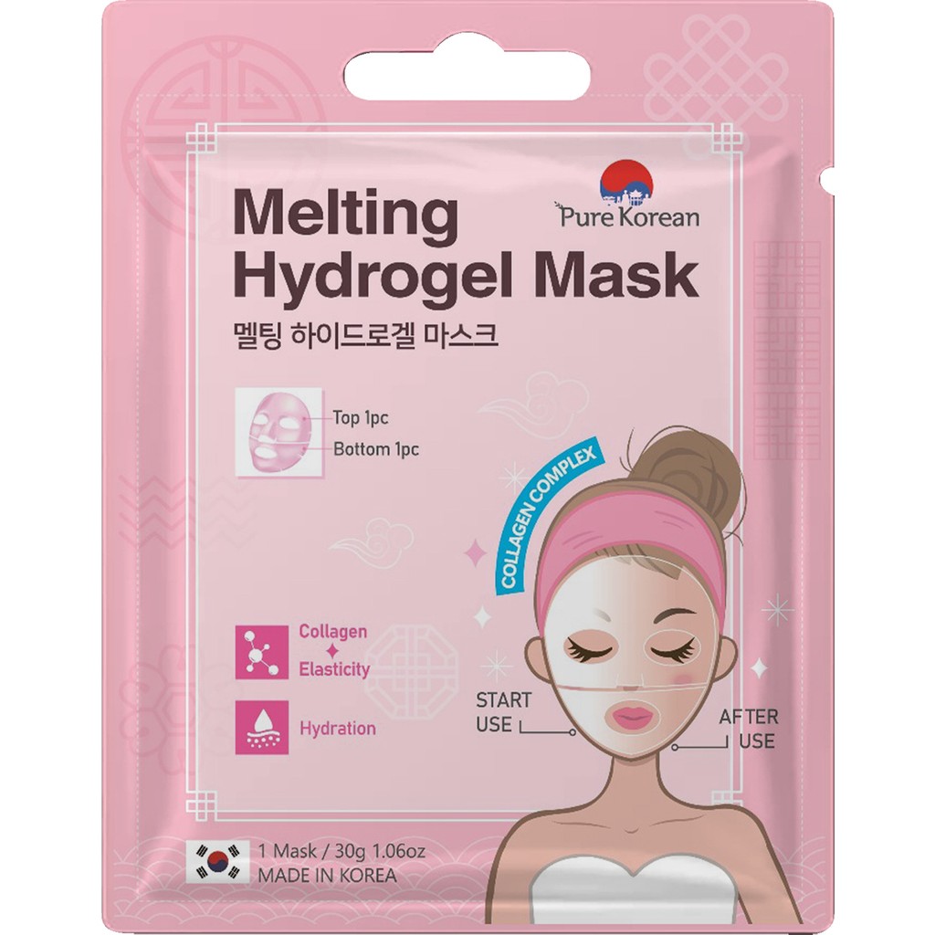 Pure Korean Melting Hydrogel Mask- Yüzde Eriyen Maske (30ml) Diğer Fiyatı