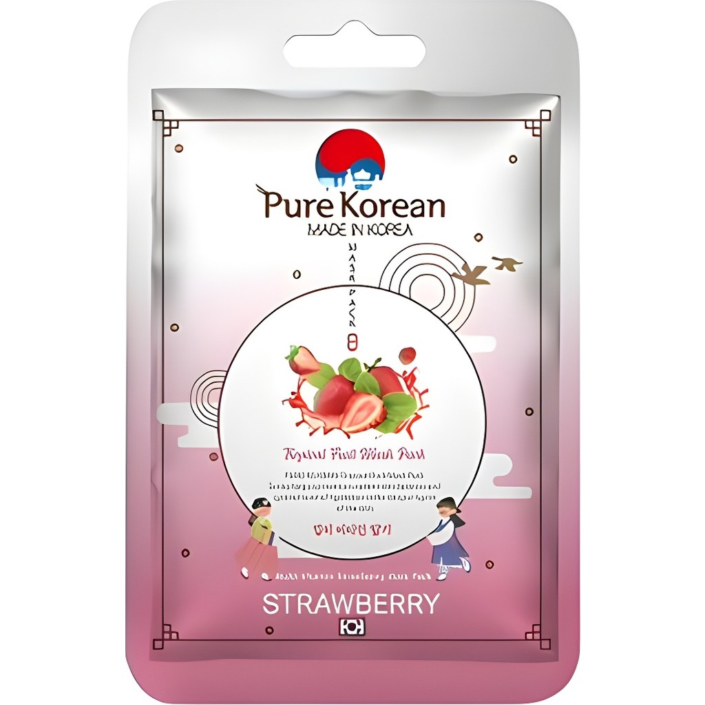 Pure Korean Multi-Vitamin Strawberry Mask Pack (27ml) Diğer Fiyatı