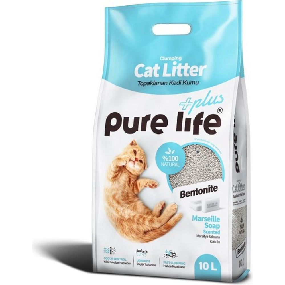 Pure Life Marsilya Sabunu Kokulu Kedi Kumu 10L Marsilya Sabunu Kokulu Evcil Hayvan Ürünleri Fiyatı