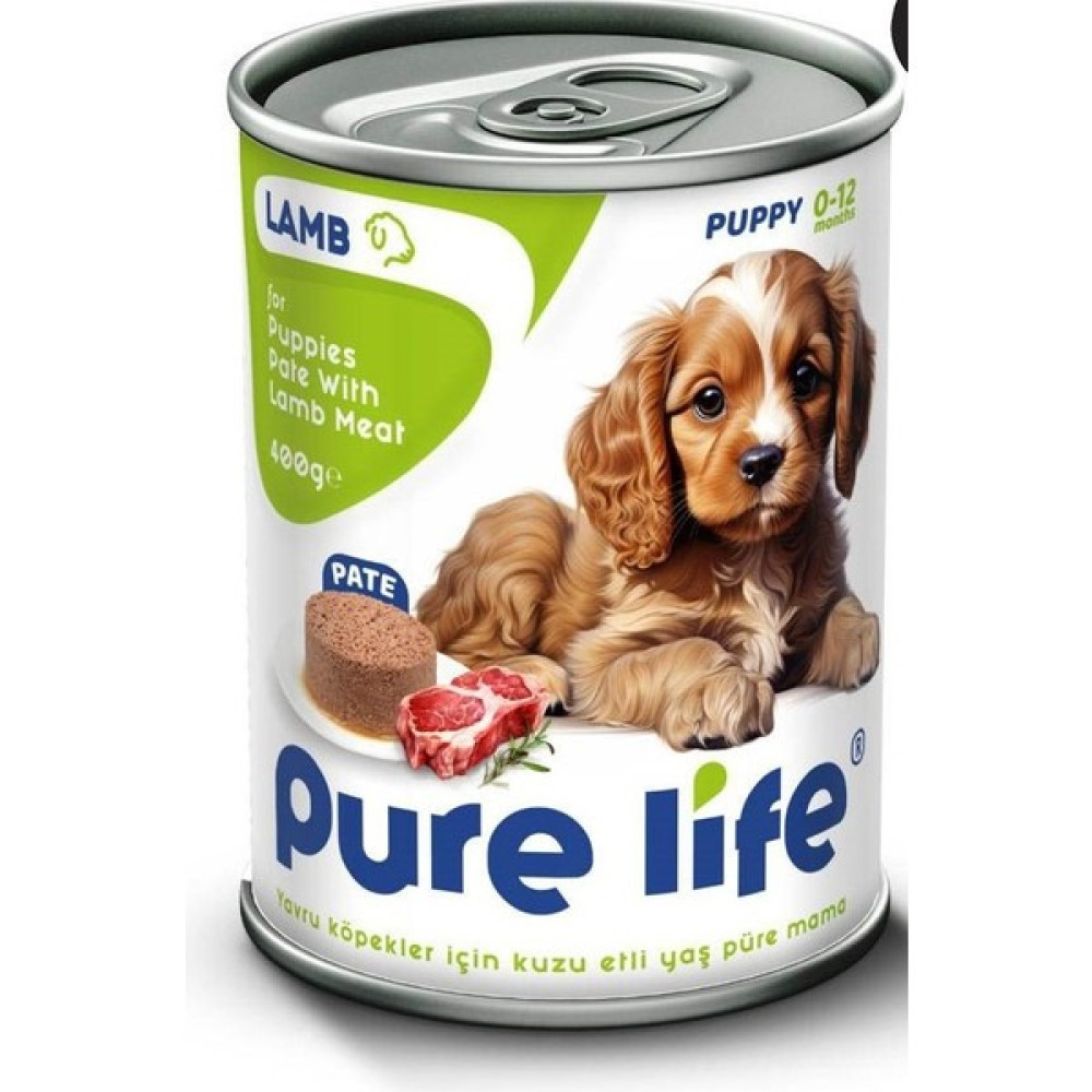 Pure Lıfe Yavru Köpek Kuzu Etli Yaş Püre Mama 400 gr Evcil Hayvan Ürünleri Fiyatı