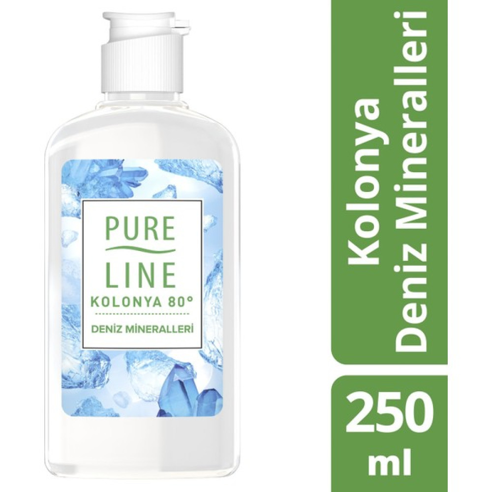 Pure Line Deniz Mineralleri 80 ° Kolonya 250 ML Kolonya & Gülsuyu Fiyatı