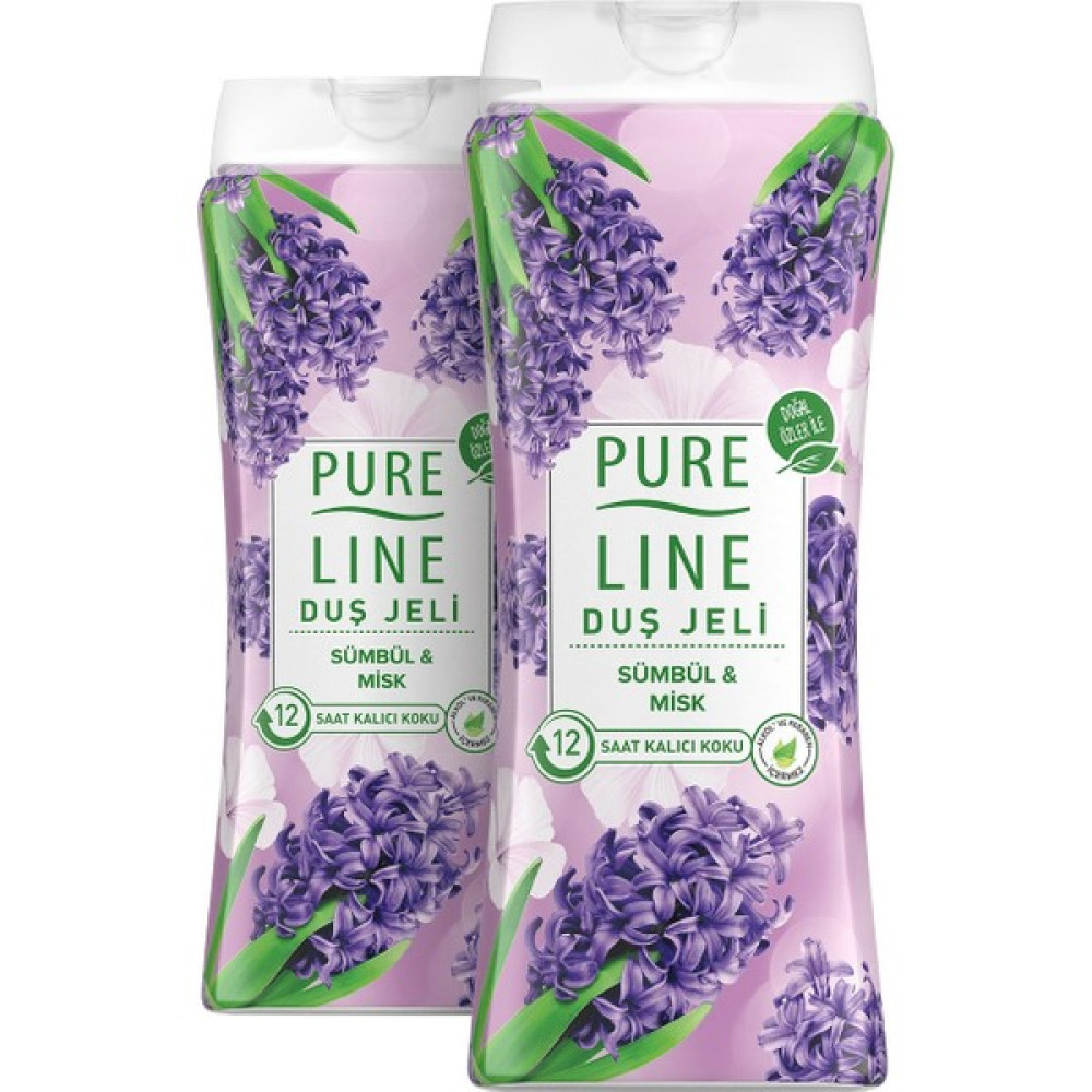 Pure Line Doğal Özler ile Sümbül ve Misk Duş Jeli 400 ml X2 Oto Boyaları Fiyatı
