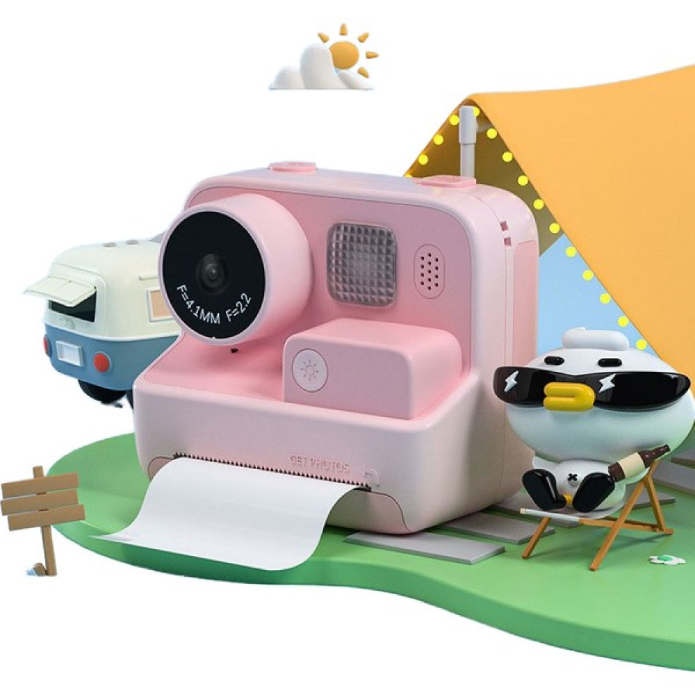 Pure Ön ve Arka Çift Kamera Çocuklar Için 4800 W Yüksek Tanımlı Piksel Dijital Baskı Slr Kamera Dijital (Yurt Dışından) - Pembe Fotoğraf & Kamera Fiyatı