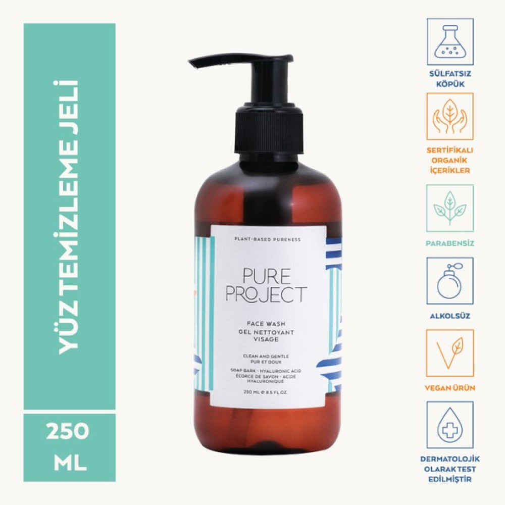 Pure Project Yüz Temizleme Jeli Cilt Temizleme ve Peeling Fiyatı