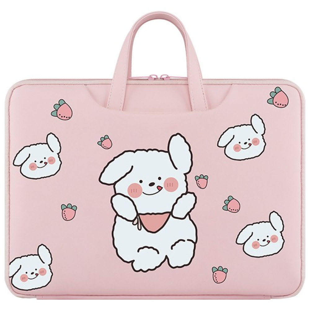 Pure Saf El Su Geçirmez Karikatür 15.6 Inç Laptop Çantası Taşınabilir Kadın Bilgisayar Çantası (Yurt Dışından) - Pembe - Pembe Telefon Kılıfı Fiyatı